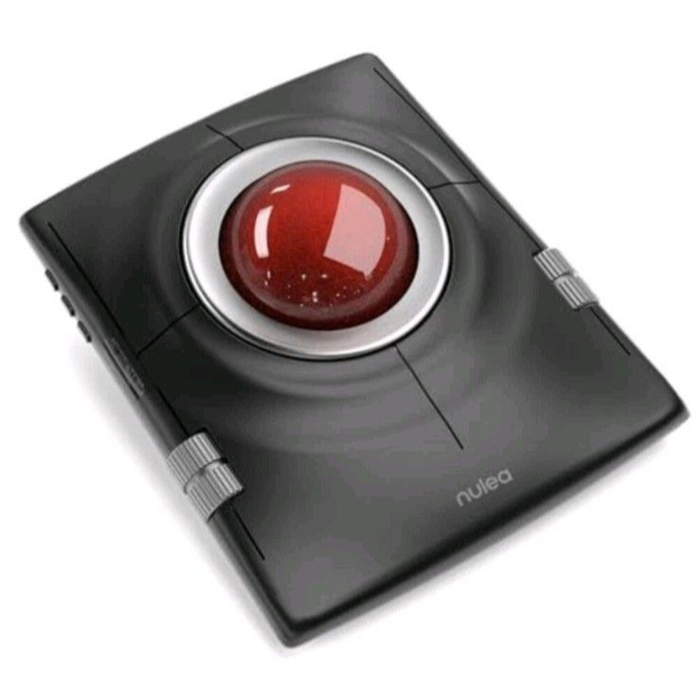 Nulea M512 Wireless Trackball Mouse, Ergonomic, Multi-Device, Bluetooth & 2.4GHz